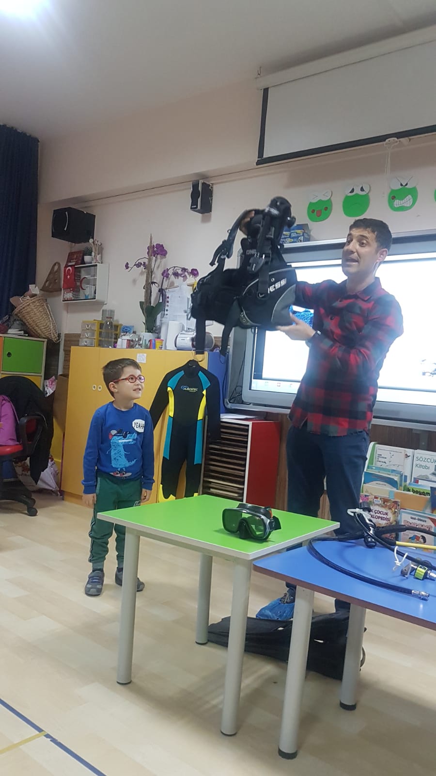Hüsnü Elmacıoğlu, Gökkuşağı Öğrencileri, Cemal Diker İlköğretim İlkokulu, Peter Salvatore, Sualtı Dünyam